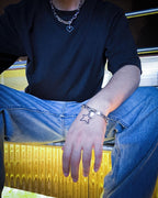 PULSERA CHUNKY 9MM BLOCK