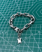 Block Bracelet | Square Bracelet -  Stainless Steel