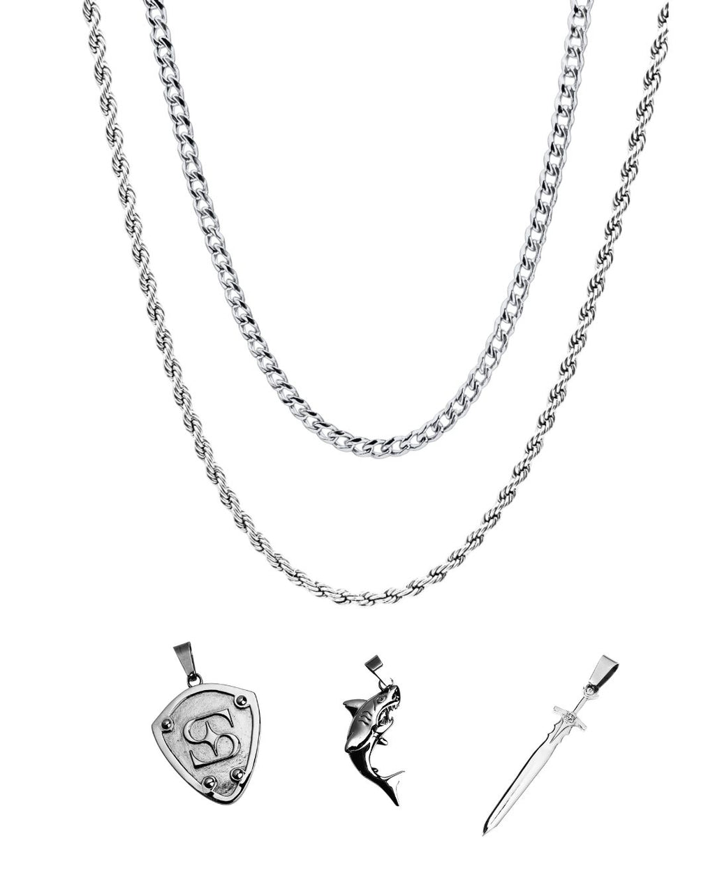 GIFT SET PENDANT + 2 CHAINS