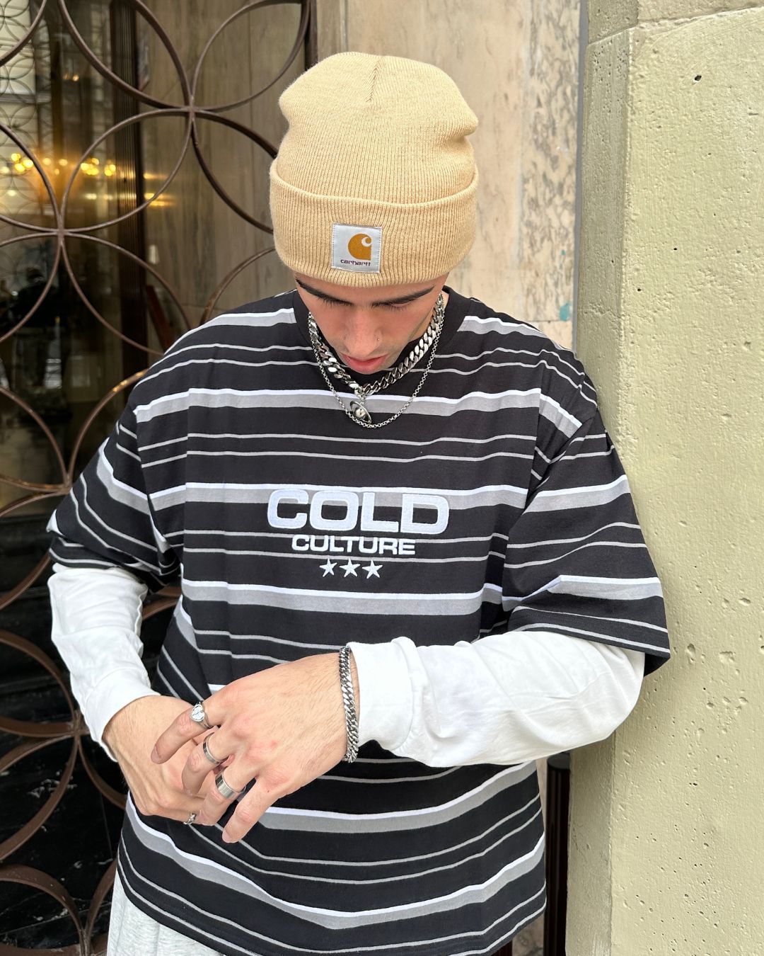 SATURN CHARM - STEEL