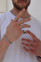 BASA BRACELET - STEEL - Shinyst - PCB-SS